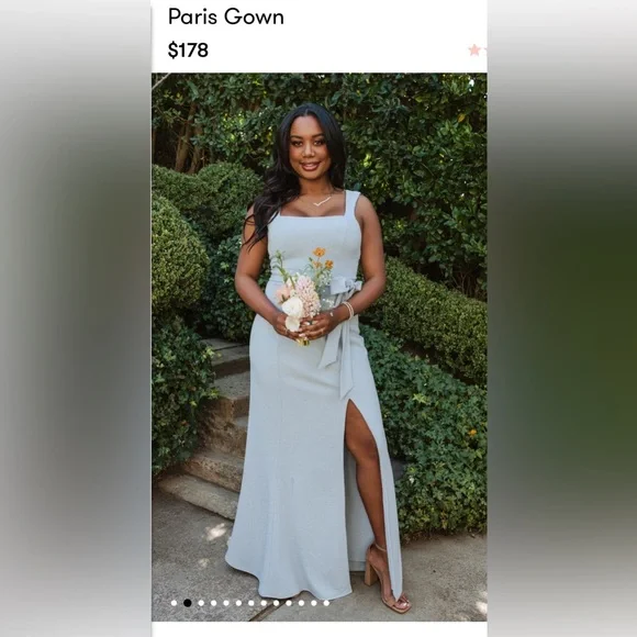 Show Me Your MuMu Dresses Show Me Your Mumu Paris Gown Blue